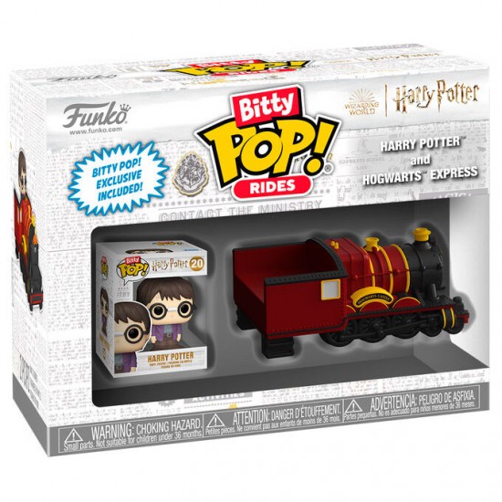 Bitty POP figure Ride Harry Potter - Harry Potter with Hogwarts Epxress 12 Τεμ.