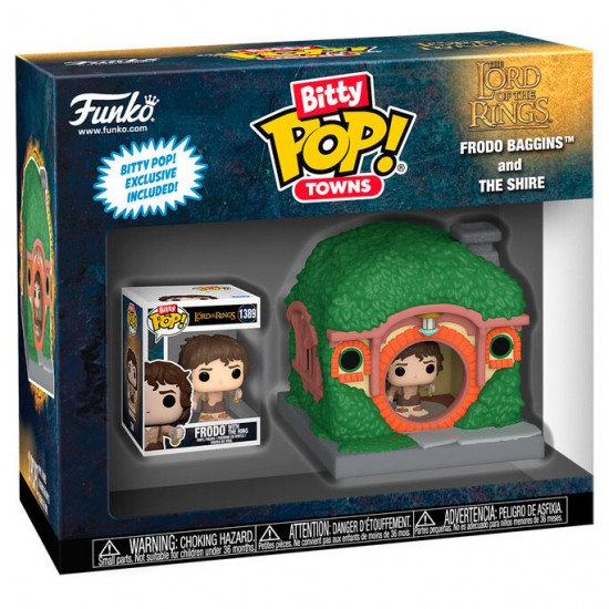 Bitty POP figure Town The Lord of the Rings Frodo Baggins and the Shire 12 Τεμ.