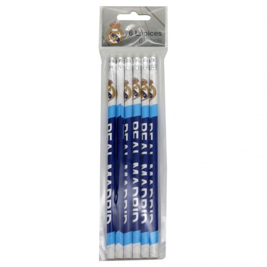 Real Madrid 6 pencils set 24 Τεμ.