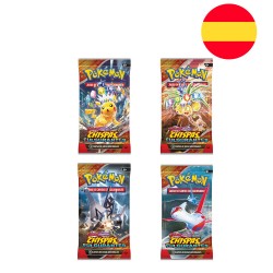 Spanish Pokemon SV08 Collectible card game assorted envelope 36 Τεμ.