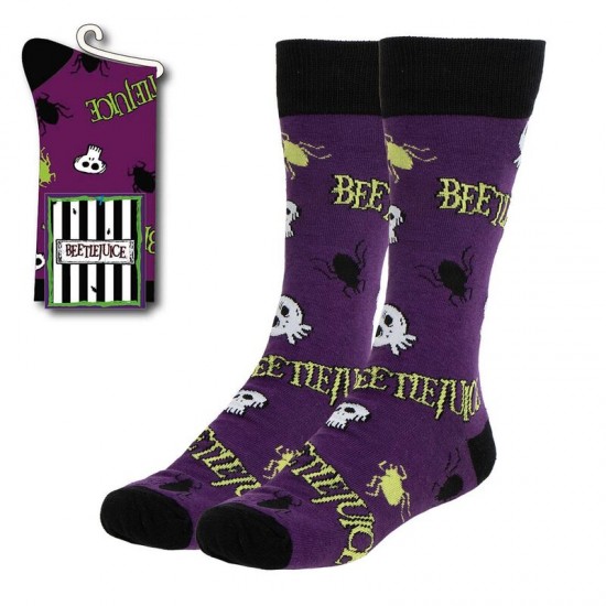 Beetlejuice adult socks 6 Τεμ.