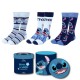 Disney Stitch pack 3 assorted socks adult