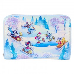 Loungefly Disney Mickey and Friends Winter Wonderland wallet