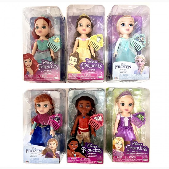 Disney Princess assorted doll 15cm 4 Τεμ.