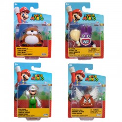 Super Mario Bros wave 48 assorted figure 6cm 8 Τεμ.
