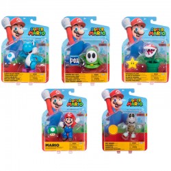 Super Mario Bros wave 40 assorted figure 10cm 6 Τεμ.