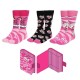 Disney Alice in Wonderland pack 3 assorted adult socks 6 Τεμ.