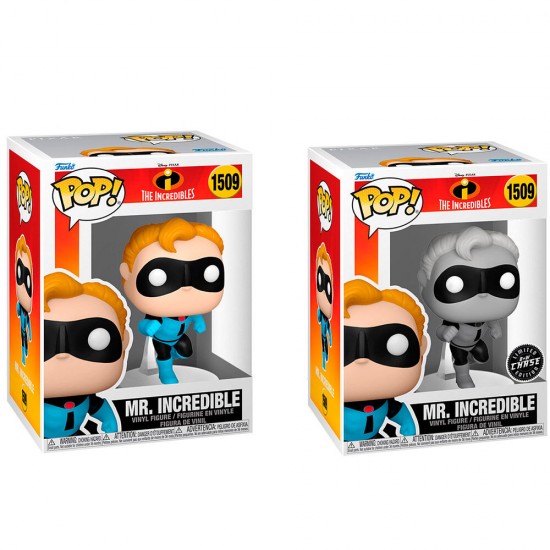 POP figure The Incredibles Mr. Incredible 5 + 1 Chase 6 Τεμ.