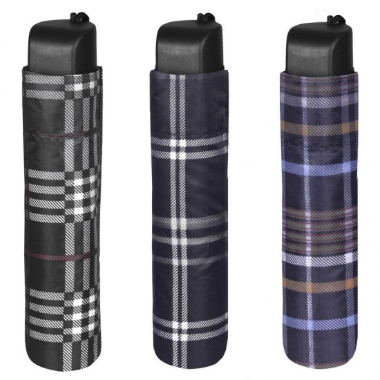 Manual folding escoces umbrella assorted 54cm 12 Τεμ.