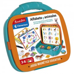 Alphabet and animals Magnetic case