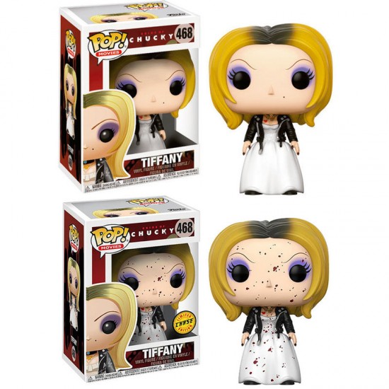 POP figure Bride of Chucky Tiffany 5 + 1 chase 6 Τεμ.