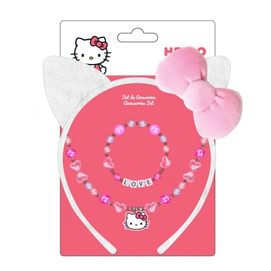 Hello Kitty Costume jewellery set 6 Τεμ.