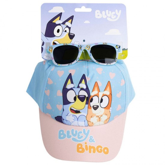 Bluey set cap + sunglasses 6 Τεμ.