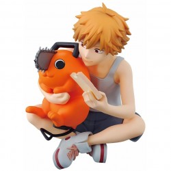 Chainsaw Man Break Time Denji & Pochita figure 7cm