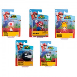 Super Mario Bros wave 49 assorted figure 6cm 8 Τεμ.