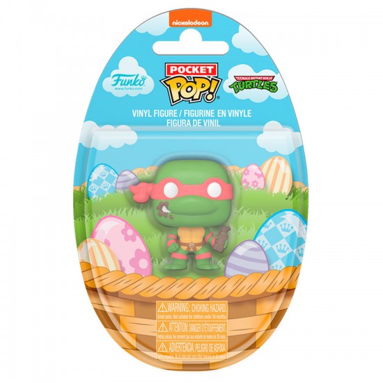 Pocket POP figure Ninja Turtles Raphael Easter Egg 16 Τεμ.