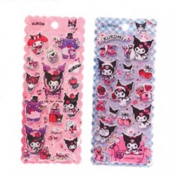 Hello Kitty Kuromi assorted Embossed stickers 20 Τεμ.
