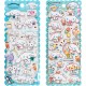 Hello Kitty Cinamoroll assorted Embossed stickers 20 Τεμ.