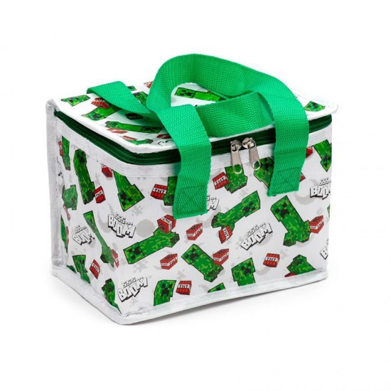 Minecraft Creeper & TNT Cooler bag 10 Τεμ.