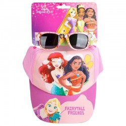 Disney Princess set cap + sunglasses 6 Τεμ.