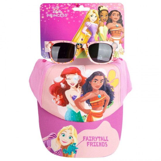 Disney Princess set cap + sunglasses 6 Τεμ.