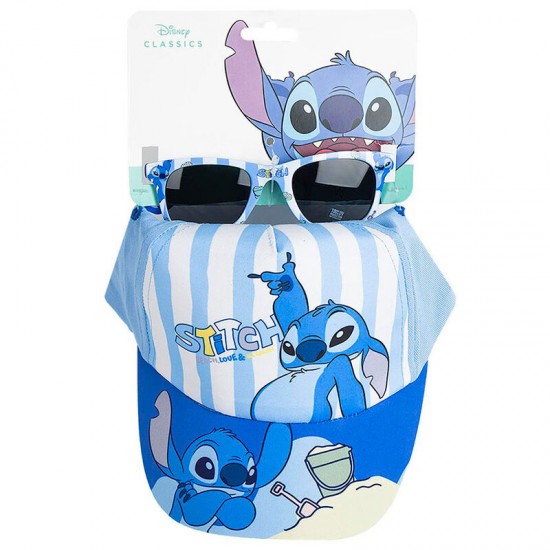 Disney Stitch set cap + sunglasses 6 Τεμ.