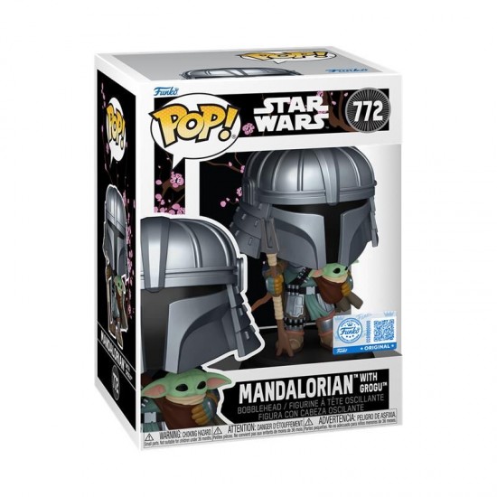 POP figure Star Wars Impressions  Mandalorian with Grogu Exclusive