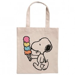 Peanuts Snoopy Ice Cream shopping bag