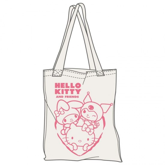 Hello Kitty and Friends shopping bag 6 Τεμ.