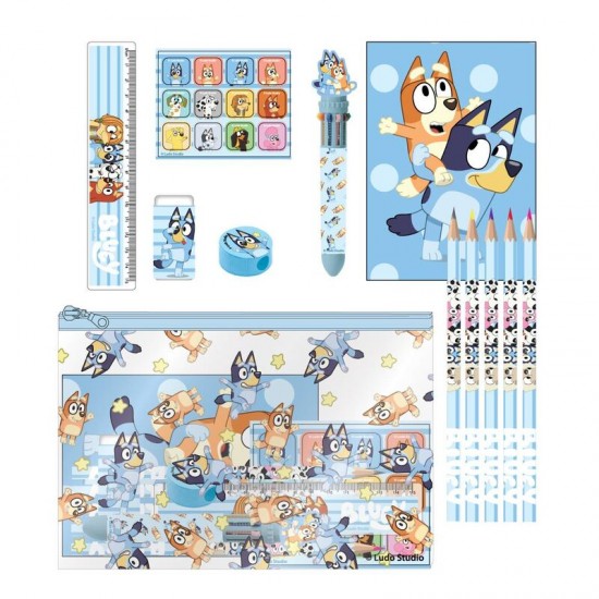Bluey stationary set