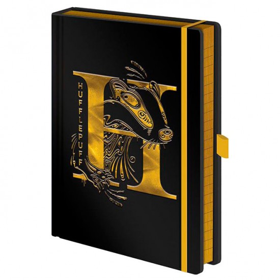 Harry Potter Hufflepuff premium A5 notebook