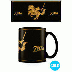 The Legend of Zelda Map heat change mug