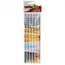 Pokemon set 6 pencils 6 Τεμ.