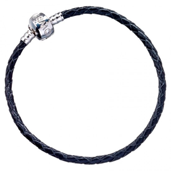Harry Potter black leather charm bracelet 19 CM
