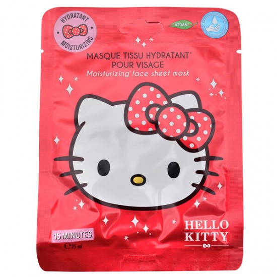 Hello Kitty moisturising face mask 12 Τεμ.