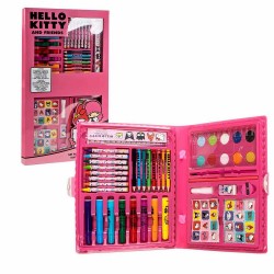 Hello Kitty colouring stationery set