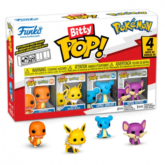 Blister 4 figures Bitty POP Pokemon Charmander
