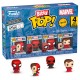Blister 4 figures Bitty POP Marvel Spider-Man Parker Split