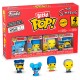 Blister 4 figures Bitty POP The Simpsons Itchy