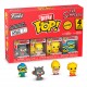 Blister 4 figures Bitty POP The Simpsons Scratchy