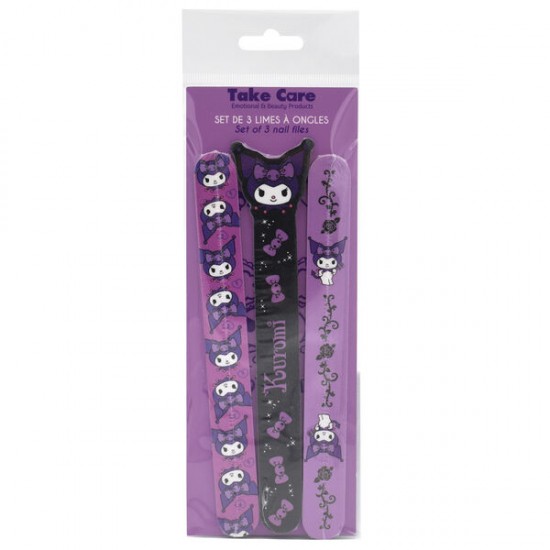 Hello Kitty Kuromi set 3 nail files 12 Τεμ.