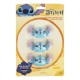 Disney Stitch set squishy stickers 12 Τεμ.