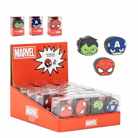 Marvel Avengers assorted Pencil sharpener 24 Τεμ.