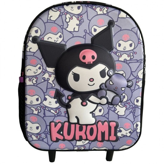 Hello Kitty Kuromi 3D trolley 32cm