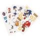 Sonic The Hedgehog reusable sticker set 6 Τεμ.