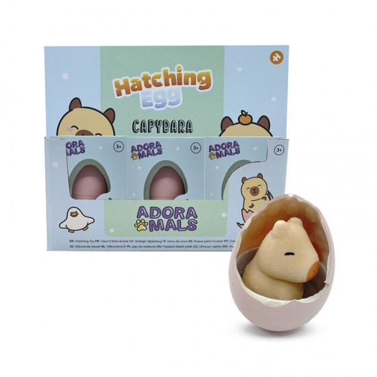 Capybara assorted Egg hatches 12 Τεμ.