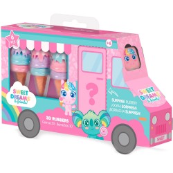 Sweet Dreams shaped erasers 6 Τεμ.