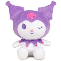 Hello Kitty Kuromi Lilac plush toy 16cm