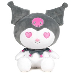 Hello Kitty Kuromi Grey plush toy 22cm