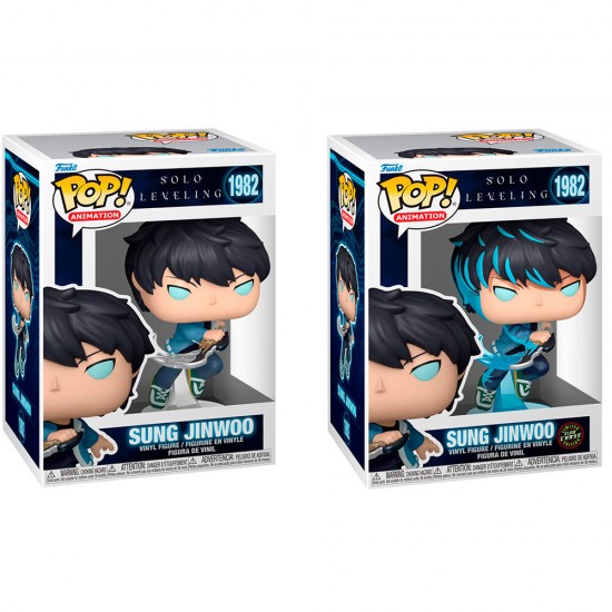 POP figure Solo Leveling Sung Jinwoo 5 + 1 Chase 6 Τεμ.